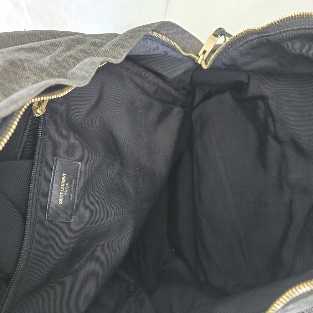 Black Patterned Men's Backpack - image 8